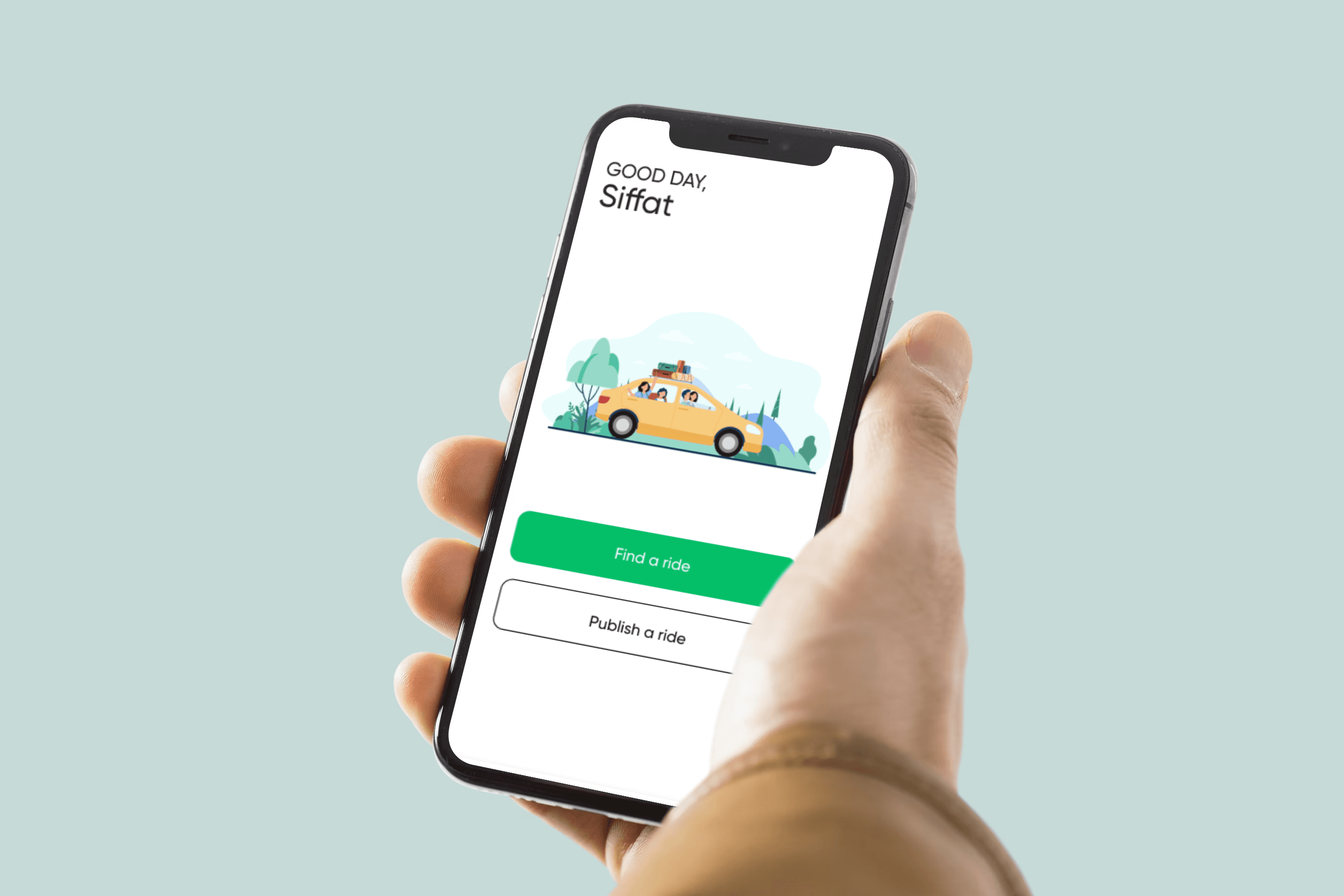 Simple Ride Share App